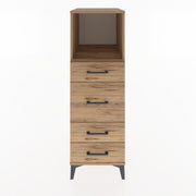 Woodntry Modular Cabinet Pine 44x59x122 cm with Drawers and Shelves CR83-3