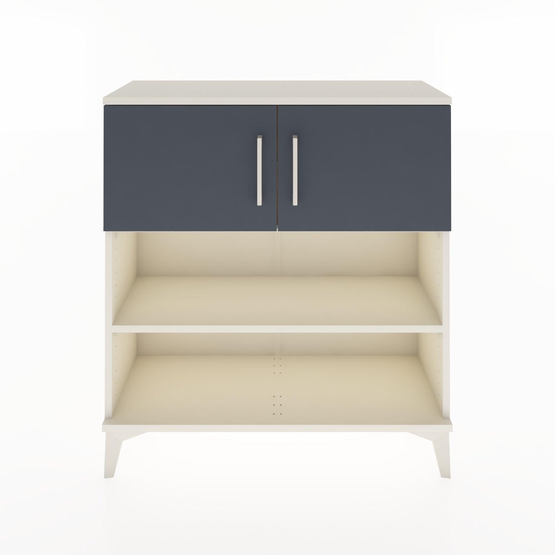 Woodntry Modular Dresser Moonstone 88x30x84 cm with Cover and Shelf KR34-1