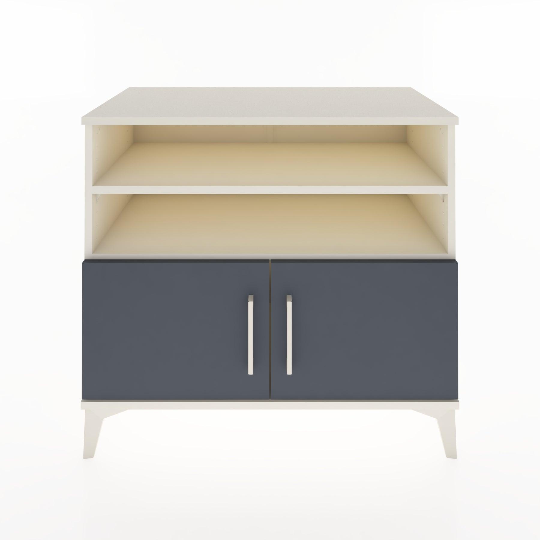 Woodntry Modüler Şifonyer Aytaşı 88x44x68 cm Kapaklı ve Raflı KR34-1