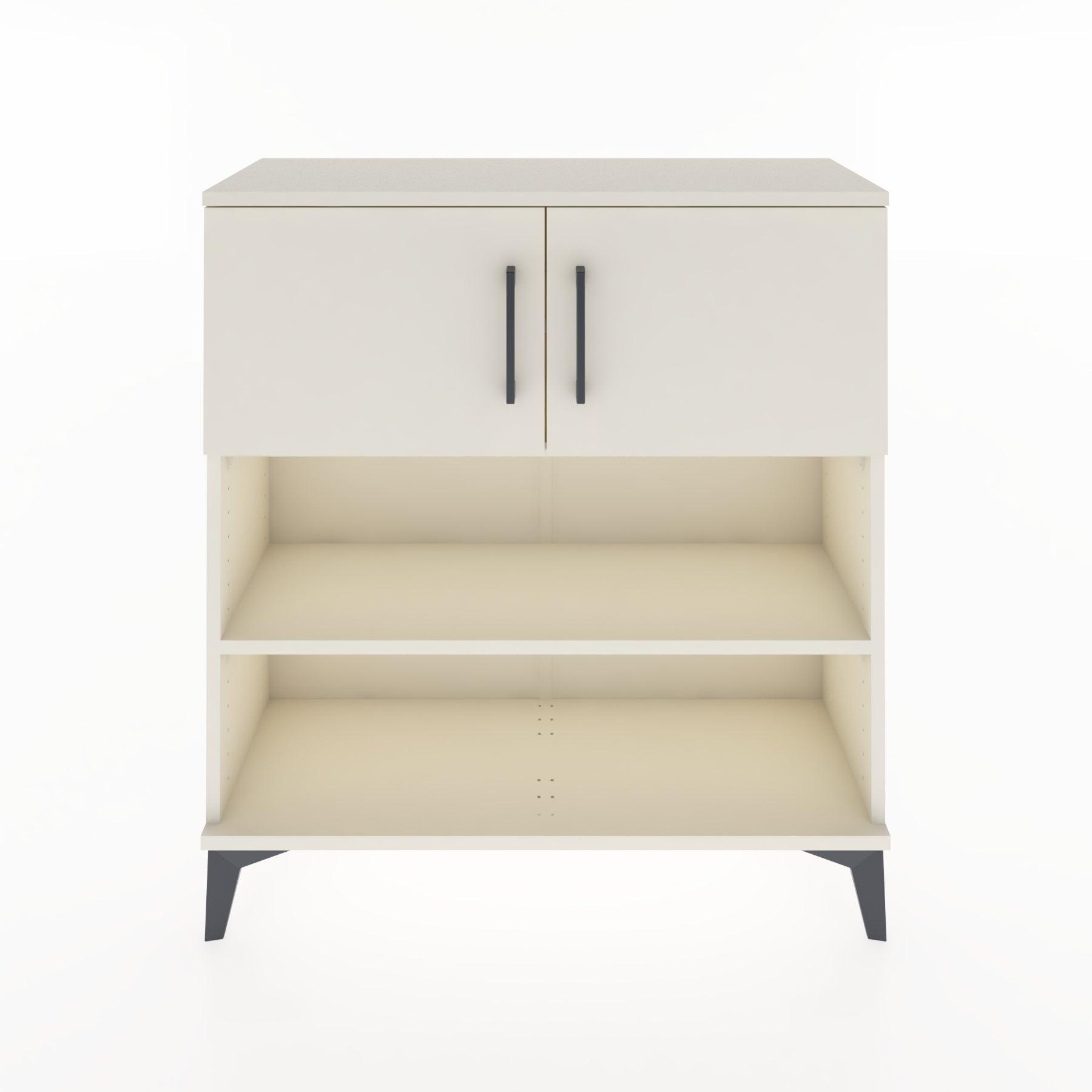 Woodntry Modular Dresser Moonstone 88x30x84 cm with Cover and Shelf KR34-1