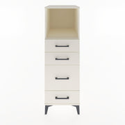 Woodntry Modular Cabinet Moonstone 44x30x122 cm with Drawers and Shelves CR84-1