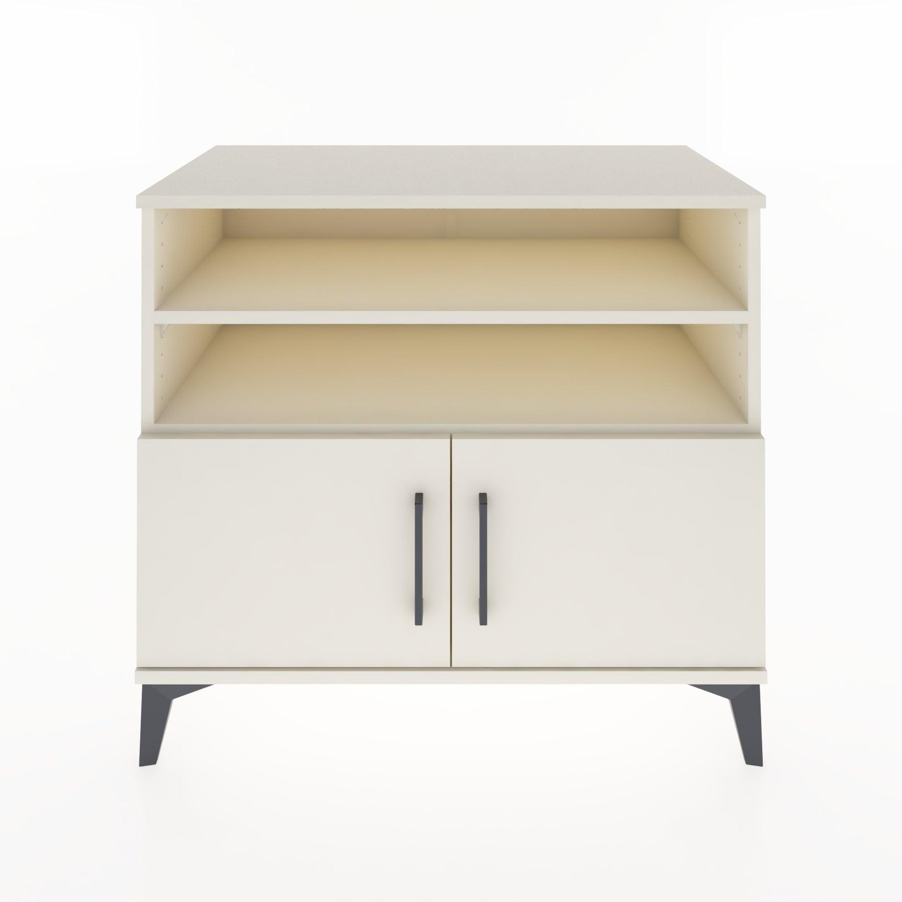 Woodntry Modüler Şifonyer Aytaşı 88x44x68 cm Kapaklı ve Raflı KR34-1
