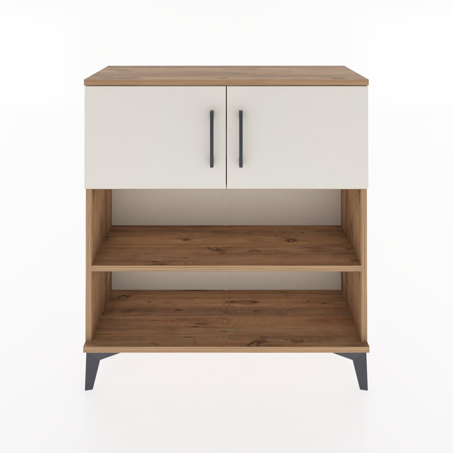 Woodntry Modular Dresser Pine 88x30x84 cm with Cover and Shelf KR34-3