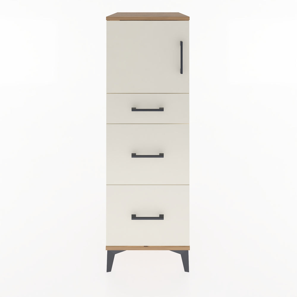 Woodntry Modular Cabinet Pine 44x59x122 cm with Doors and Drawers KC34-3