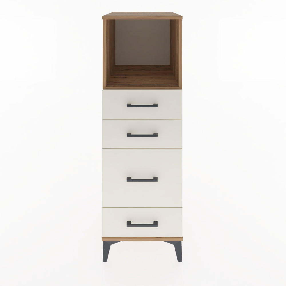 Woodntry Modular Cabinet Pine 44x59x122 cm with Drawers and Shelves CR84-3