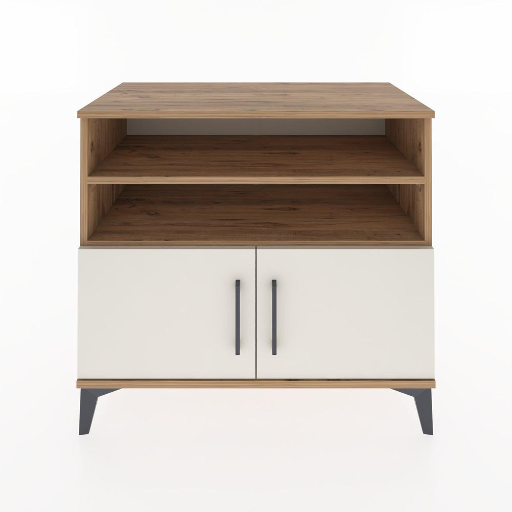 Woodntry Modüler Şifonyer Çam 88x44x68 cm Kapaklı ve Raflı KR34-3