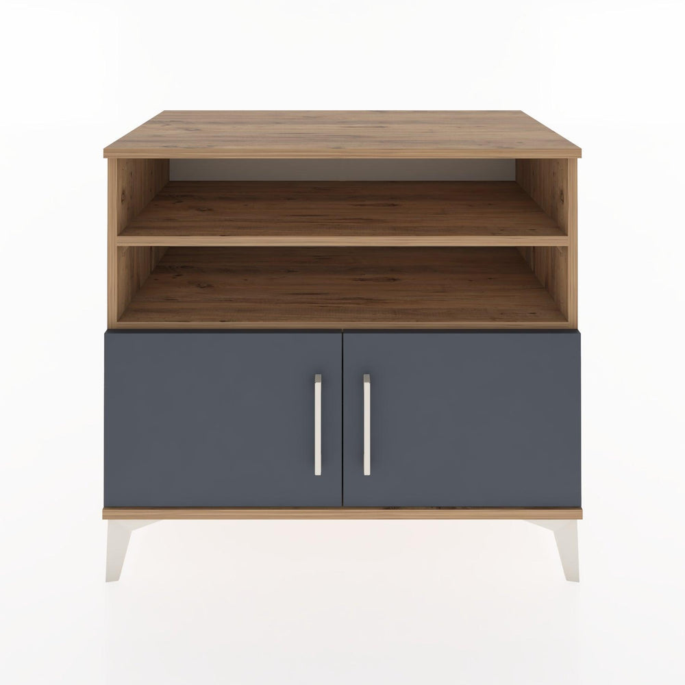 Woodntry Modüler Şifonyer Çam 88x44x68 cm Kapaklı ve Raflı KR34-3