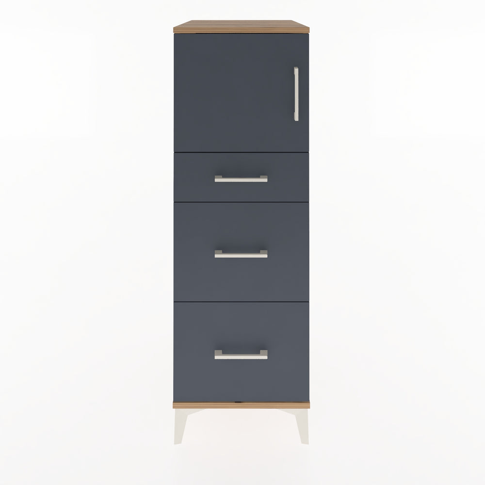 Woodntry Modular Cabinet Pine 44x59x122 cm with Doors and Drawers KC34-3