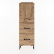 Woodntry Modular Cabinet Pine 44x30x122 cm with Doors and Drawers KC34-3