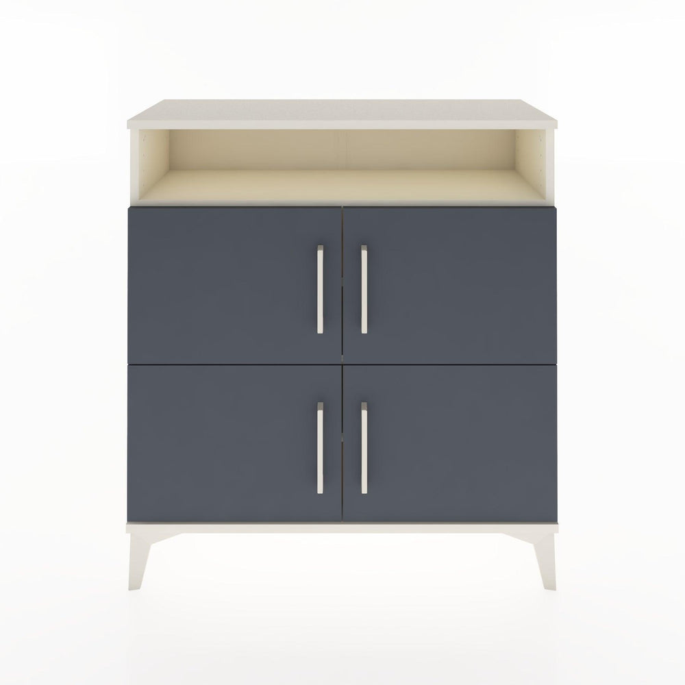 Woodntry Modüler Şifonyer Aytaşı 88x30x84 cm Kapaklı ve Raflı KR35-1