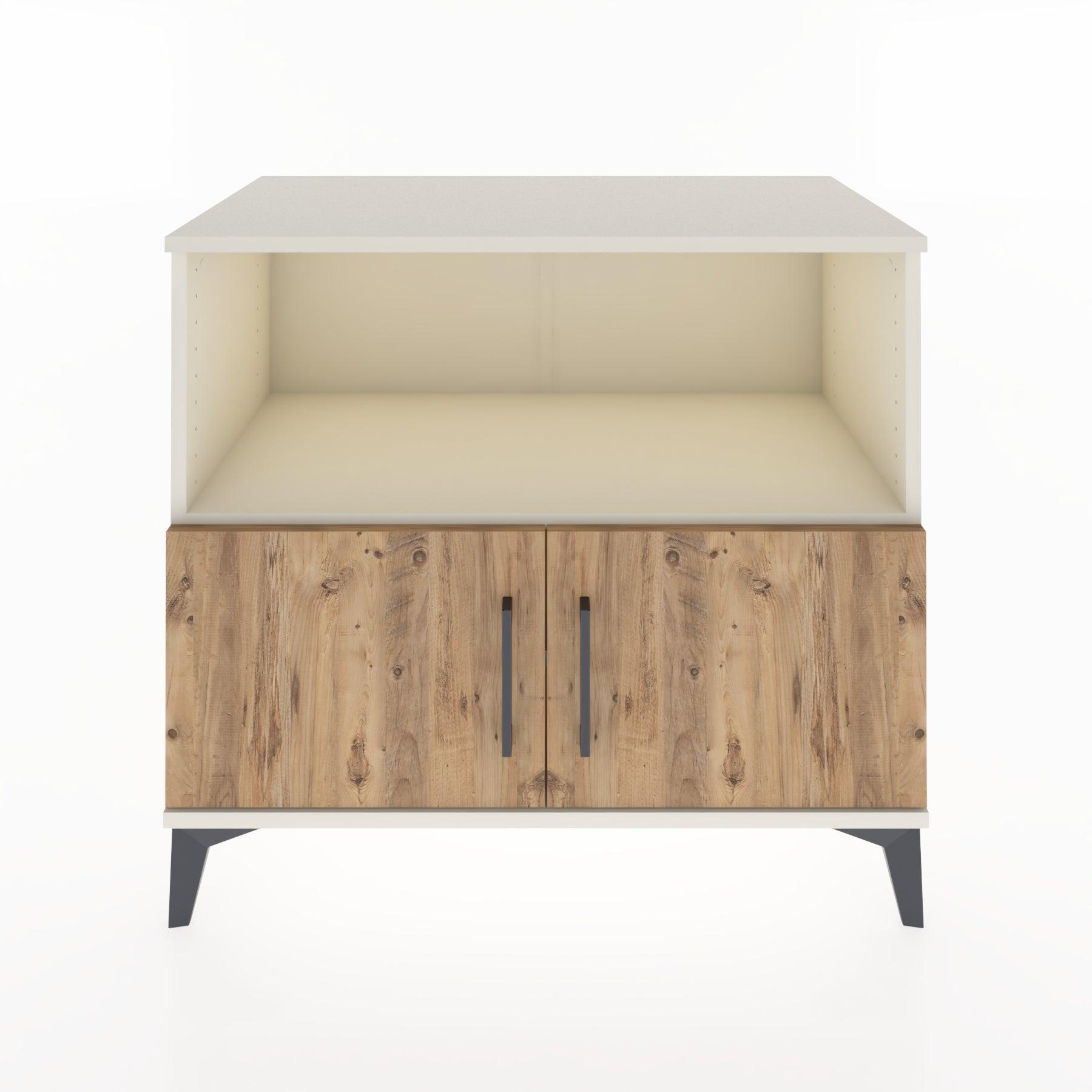 Woodntry Modüler Şifonyer Aytaşı 88x44x68 cm Kapaklı ve Raflı KR35-1