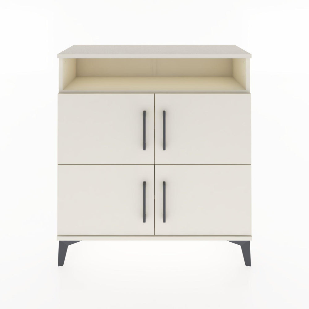 Woodntry Modüler Şifonyer Aytaşı 88x30x84 cm Kapaklı ve Raflı KR35-1