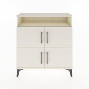 Woodntry Modular Dresser Moonstone 88x30x84 cm with Cover and Shelf KR35-1