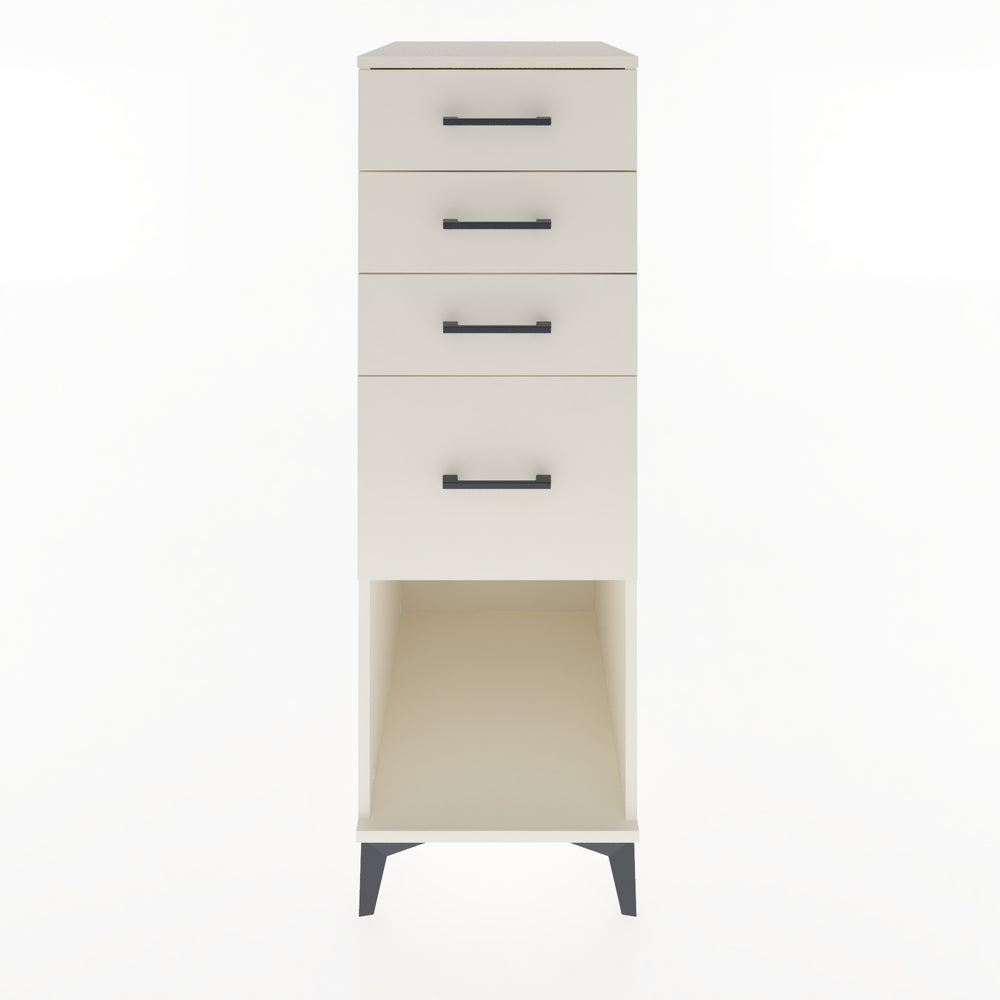 Woodntry Modular Cabinet Moonstone 44x59x122 cm with Drawers and Shelves CR85-1