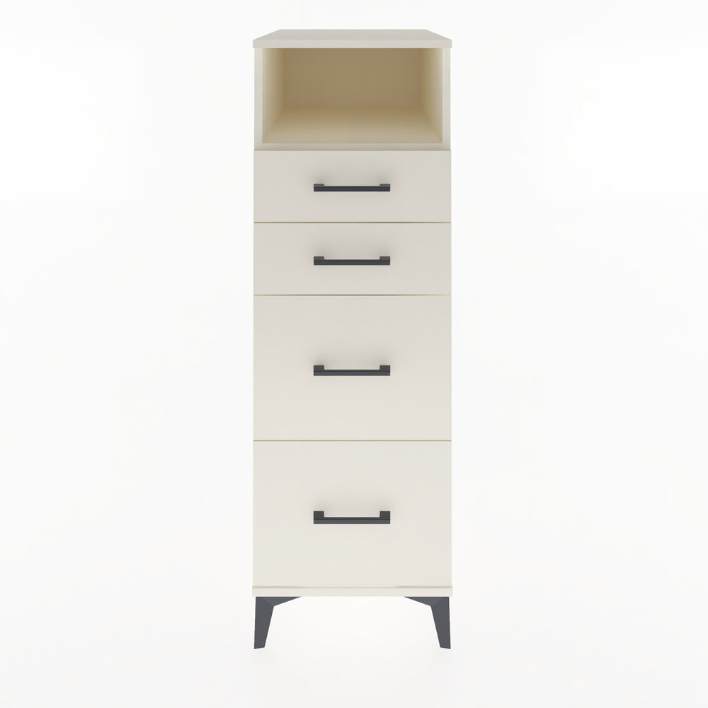 Woodntry Modüler Dolap Aytaşı 44x59x122 cm Çekmeceli ve Raflı CR35-1