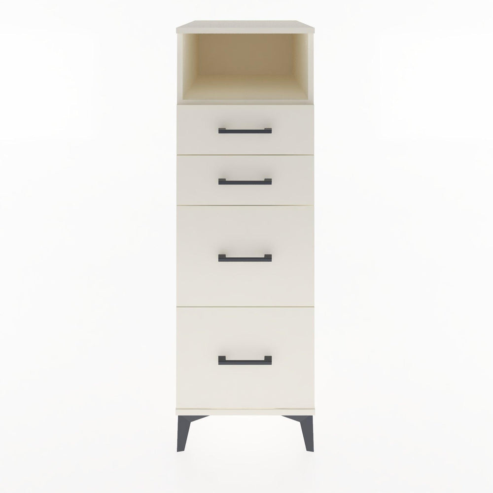 Woodntry Modüler Dolap Aytaşı 44x30x122 cm Çekmeceli ve Raflı CR35-1