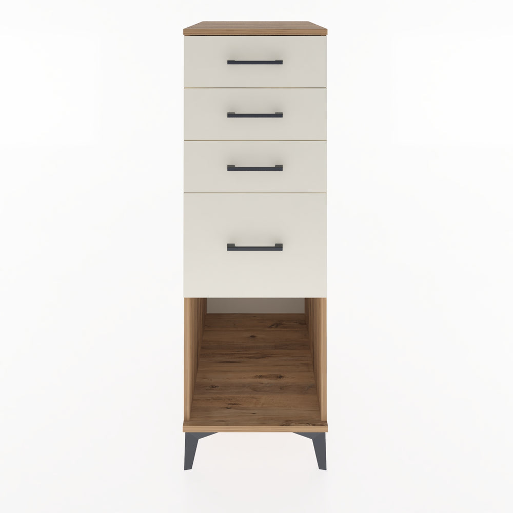 Woodntry Modular Cabinet Pine 44x59x122 cm with Drawers and Shelves CR85-3