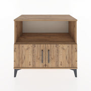 Woodntry Modüler Şifonyer Çam 88x44x68 cm Kapaklı ve Raflı KR35-3