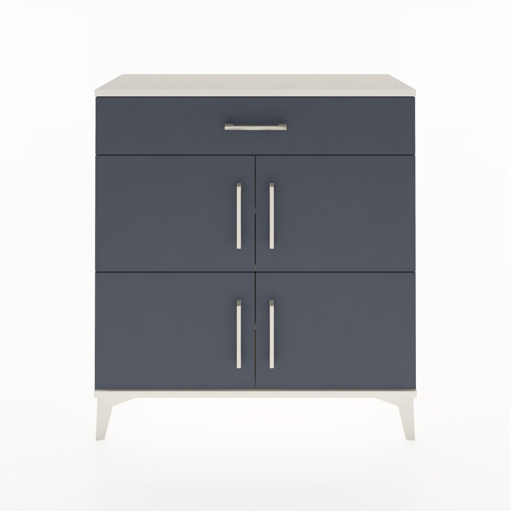 Woodntry Modüler Şifonyer Aytaşı 88x30x84 cm Kapaklı ve Çekmeceli KC36-1