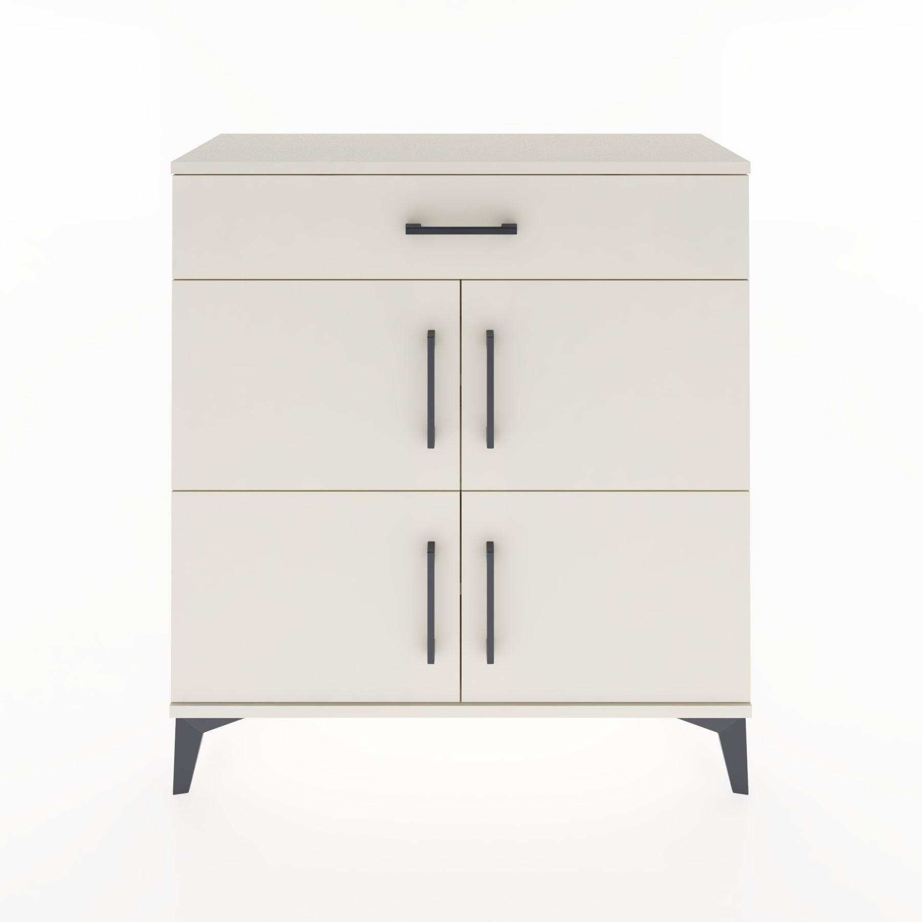 Woodntry Modular Dresser Moonstone 88x30x84 cm with Cover and Drawer KC36-1