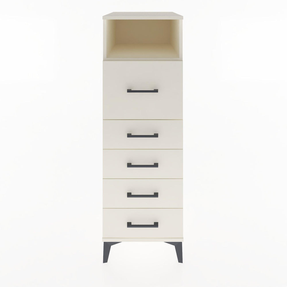 Woodntry Modular Cabinet Moonstone 44x30x122 cm with Drawers and Shelves CR86-1