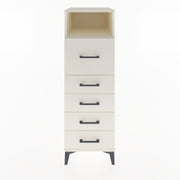 Woodntry Modular Cabinet Moonstone 44x30x122 cm with Drawers and Shelves CR86-1