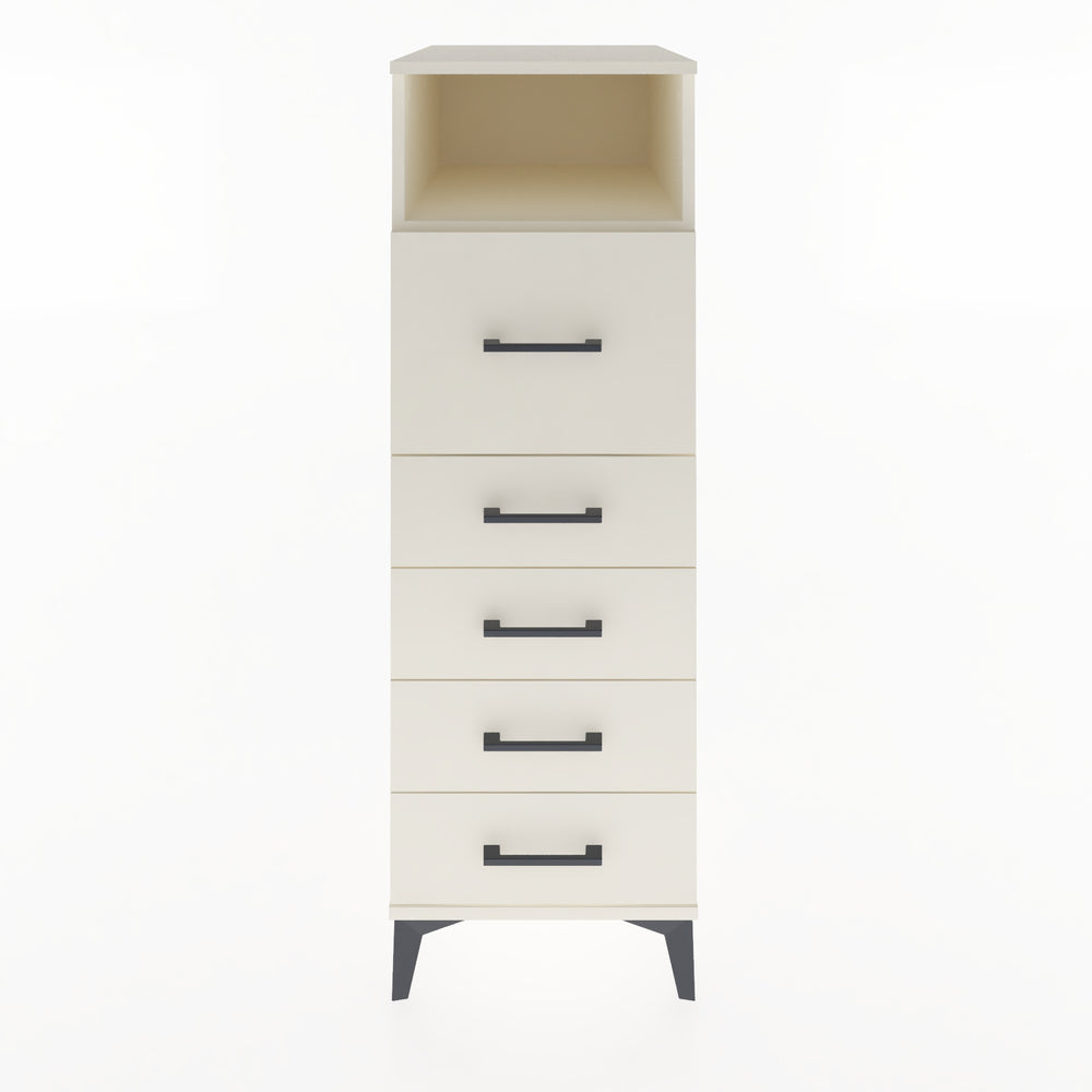 Woodntry Modular Cabinet Moonstone 44x59x122 cm with Drawers and Shelves CR86-1