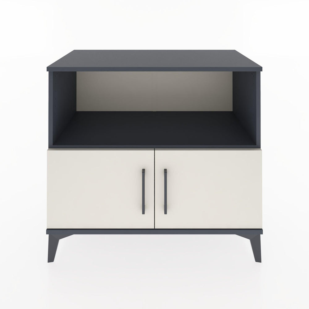 Woodntry Modular Dresser Anthracite 88x44x68 cm with Cover and Shelf KR36-2