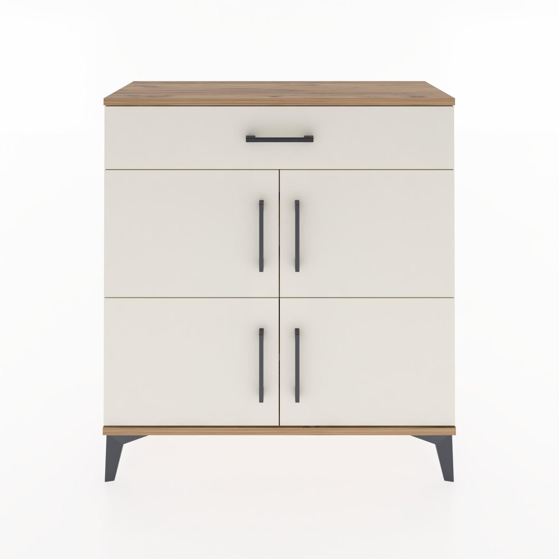 Woodntry Modular Dresser Pine 88x30x84 cm with Cover and Drawer KC36-3