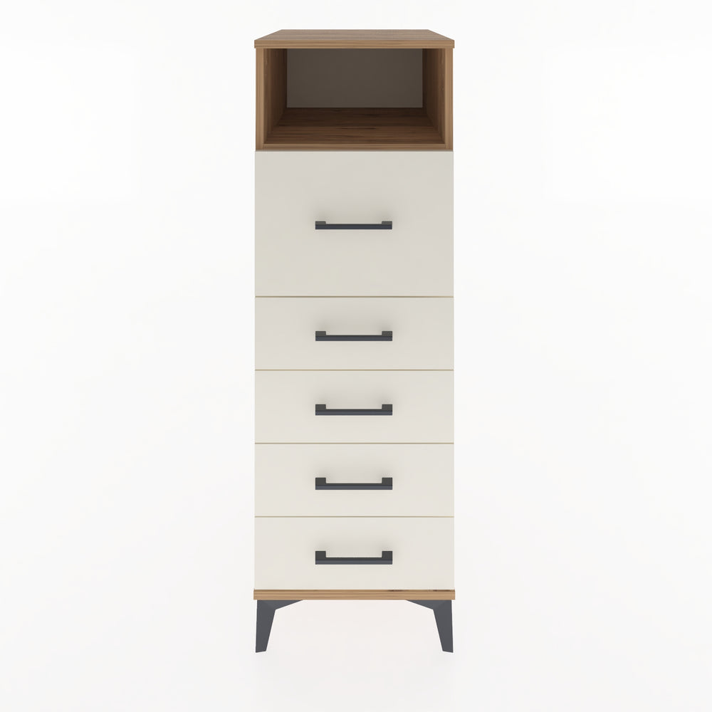 Woodntry Modular Cabinet Pine 44x59x122 cm with Drawers and Shelves CR86-3