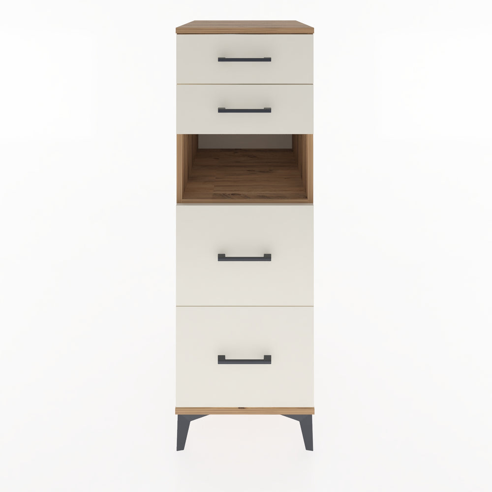 Woodntry Modular Cabinet Pine 44x59x122 cm with Drawers and Shelves CR36-3