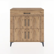 Woodntry Modular Dresser Pine 88x30x84 cm with Cover and Drawer KC36-3