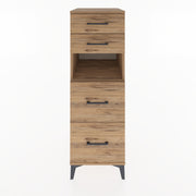 Woodntry Modular Cabinet Pine 44x59x122 cm with Drawers and Shelves CR36-3
