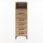 Woodntry Modular Cabinet Pine 44x59x122 cm with Drawers and Shelves CR86-3