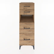 Woodntry Modular Cabinet Pine 44x30x122 cm with Drawers and Shelves CR36-3