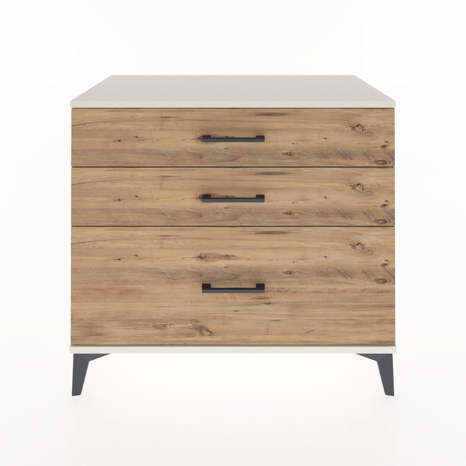 Woodntry Modüler Şifonyer Aytaşı 88x44x68 cm Çekmeceli C37-1