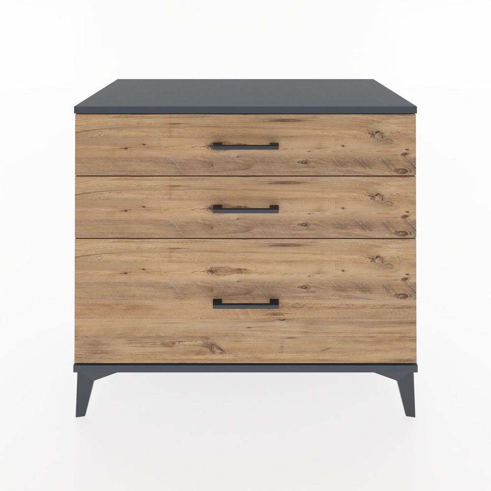 Woodntry Modular Dresser Anthracite 88x44x68 cm Drawer C37-2