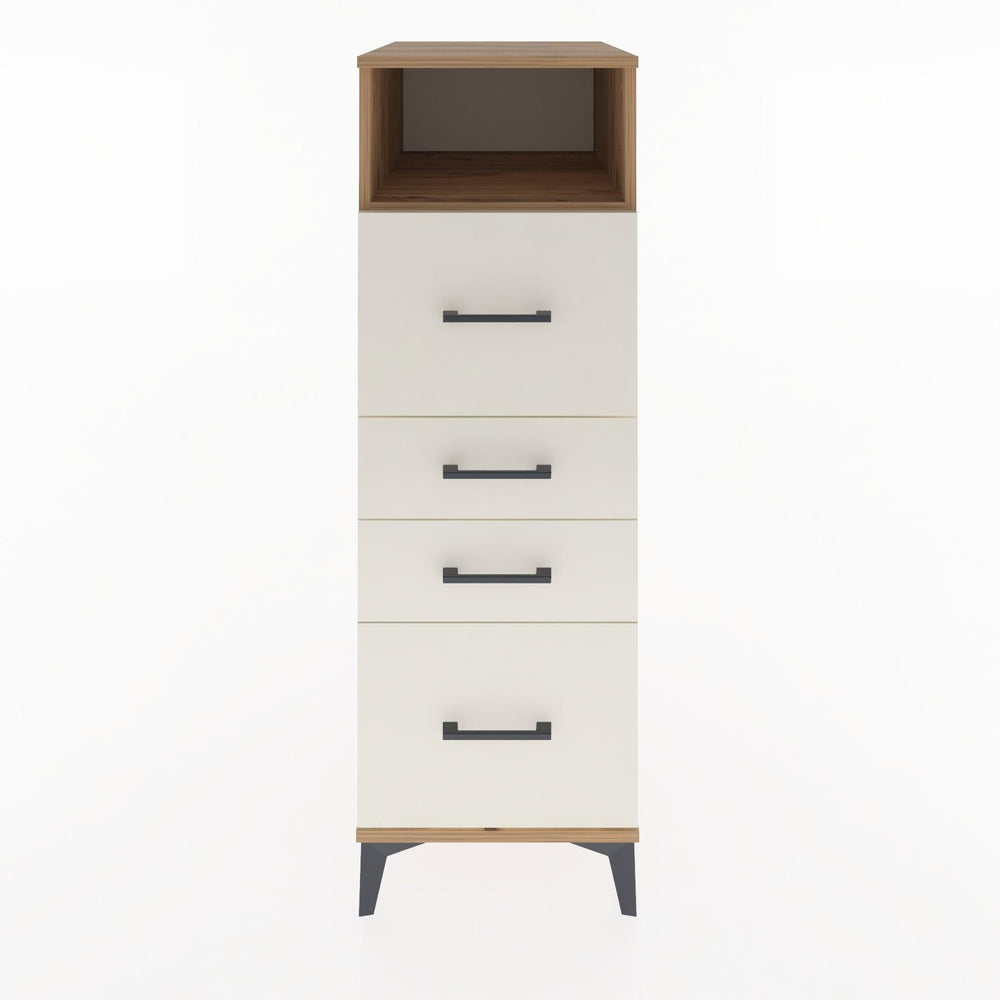 Woodntry Modular Cabinet Pine 44x30x122 cm with Drawers and Shelves CR37-3