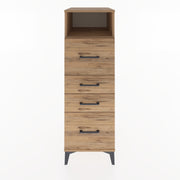 Woodntry Modular Cabinet Pine 44x59x122 cm with Drawers and Shelves CR37-3