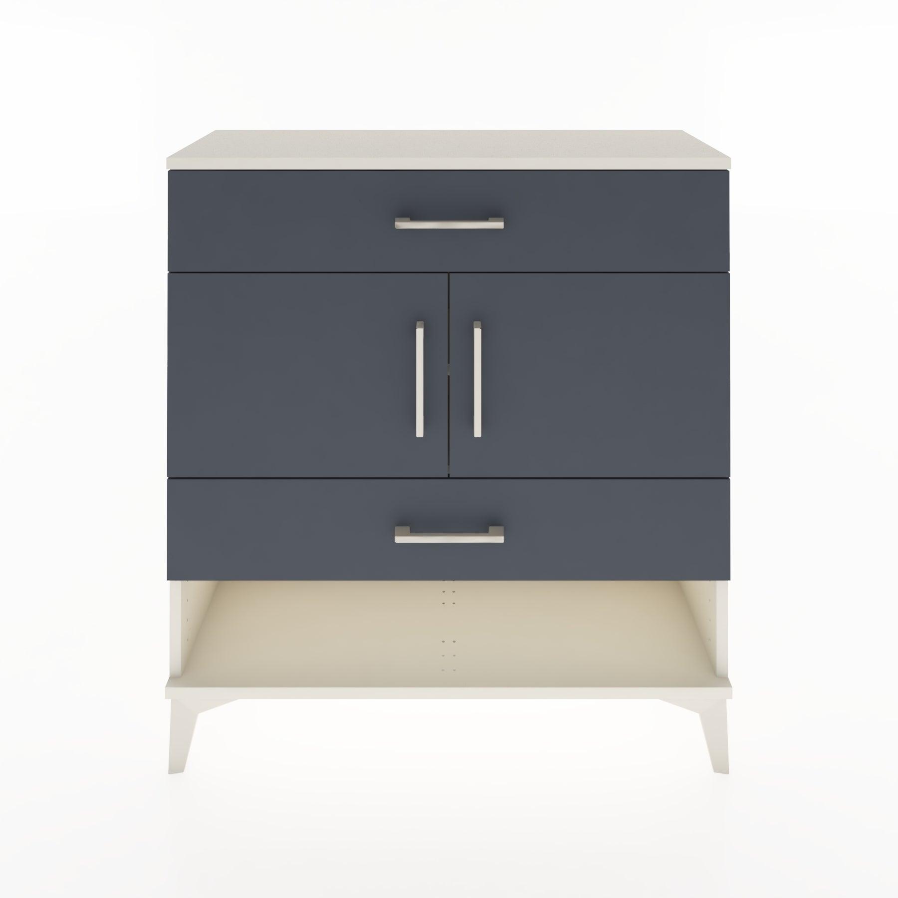 Woodntry Modular Dresser Moonstone 88x30x84 cm Functional F38-1
