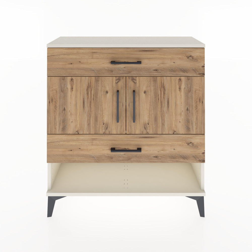 Woodntry Modüler Şifonyer Aytaşı 88x30x84 cm Fonksiyonel F38-1