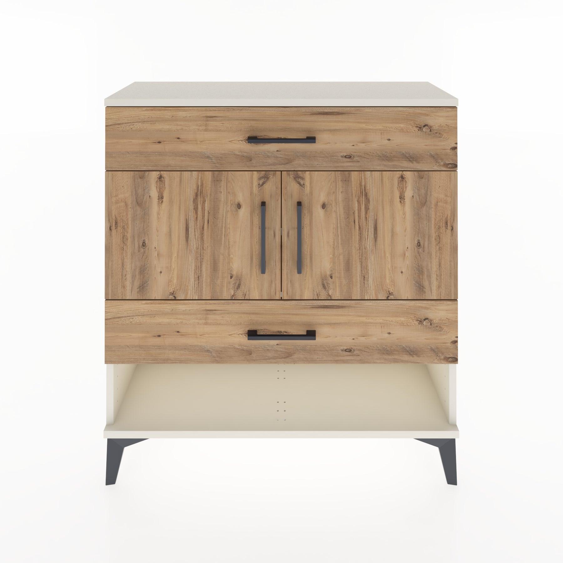 Woodntry Modular Dresser Moonstone 88x30x84 cm Functional F38-1