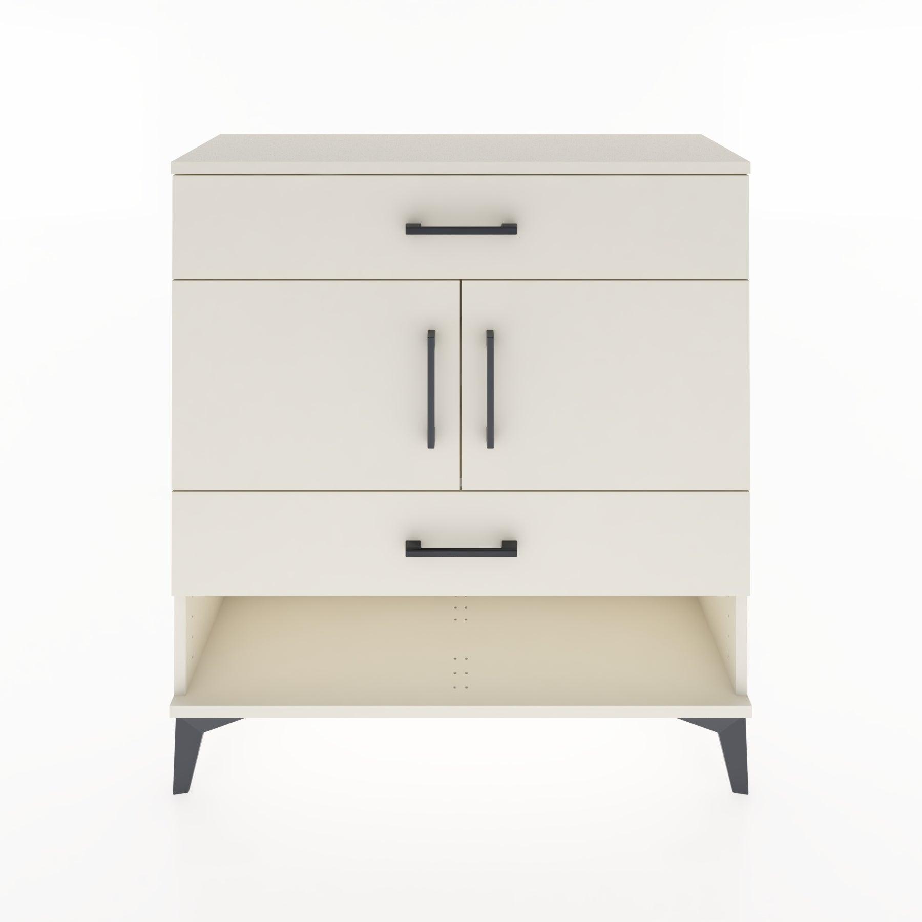 Woodntry Modular Dresser Moonstone 88x30x84 cm Functional F38-1