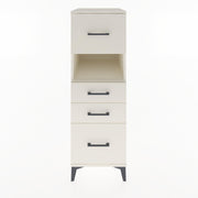 Woodntry Modular Cabinet Moonstone 44x30x122 cm with Drawers and Shelves CR38-1