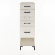 Woodntry Modular Cabinet Moonstone 44x30x122 cm with Drawers and Shelves CR88-1