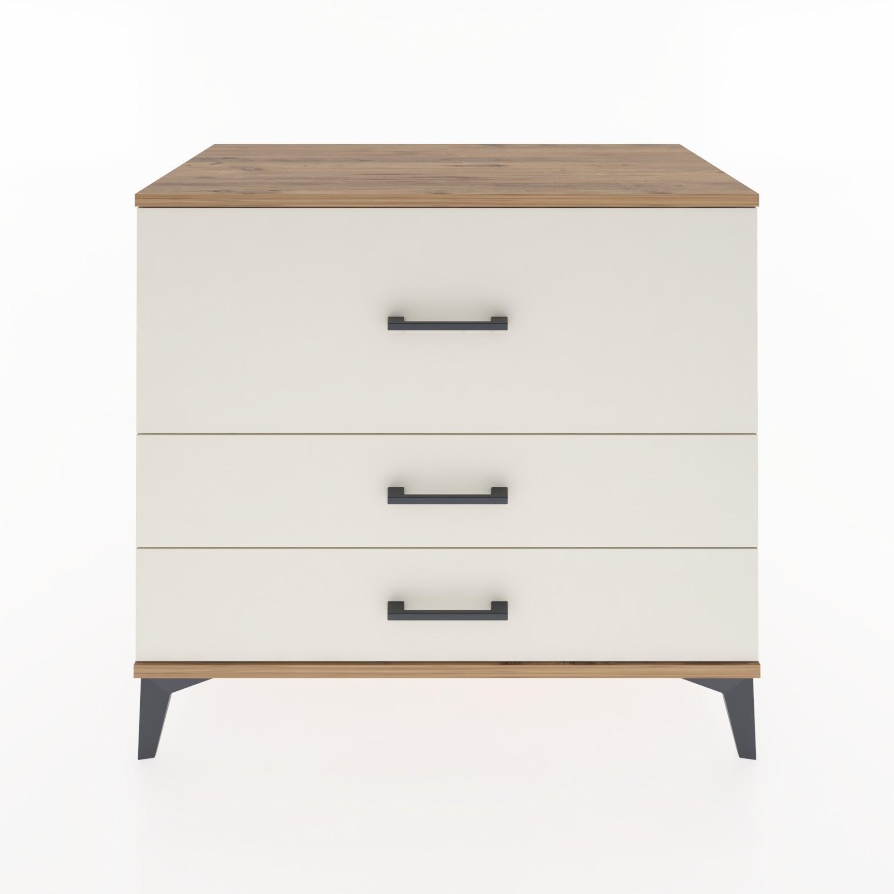 Woodntry Modüler Şifonyer Çam 88x44x68 cm Çekmeceli C38-3