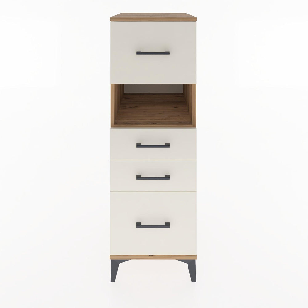 Woodntry Modular Cabinet Pine 44x30x122 cm with Drawers and Shelves CR38-3