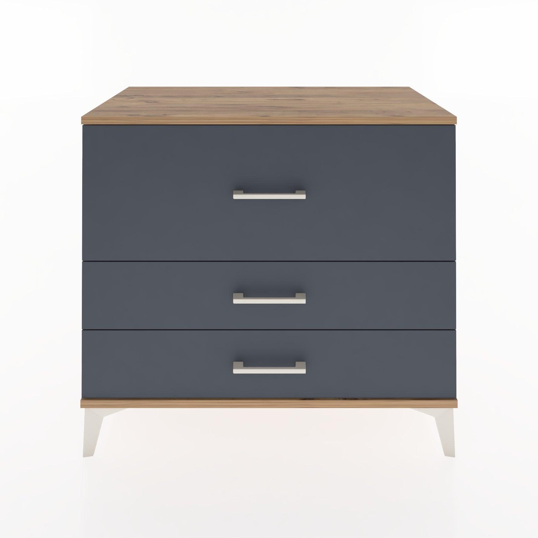 Woodntry Modüler Şifonyer Çam 88x44x68 cm Çekmeceli C38-3