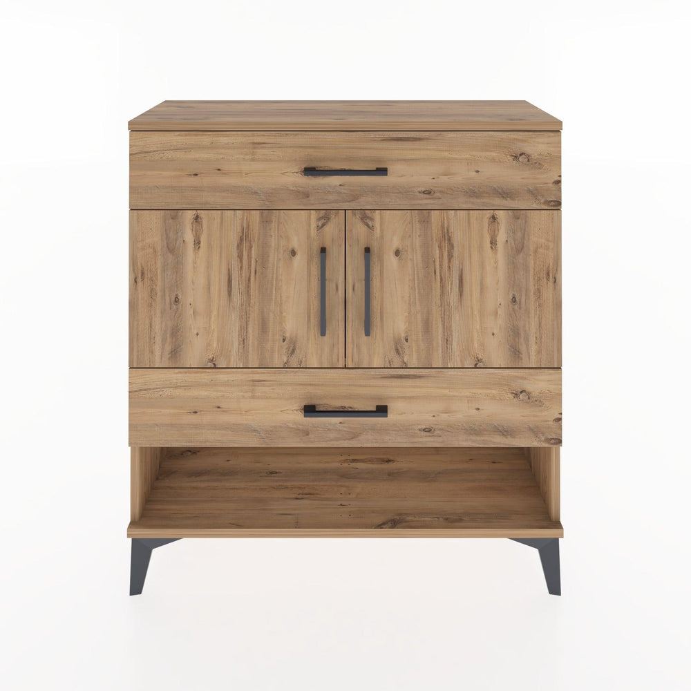 Woodntry Modüler Şifonyer Çam 88x30x84 cm Fonksiyonel F38-3