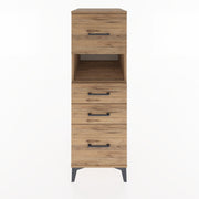 Woodntry Modular Cabinet Pine 44x30x122 cm with Drawers and Shelves CR38-3